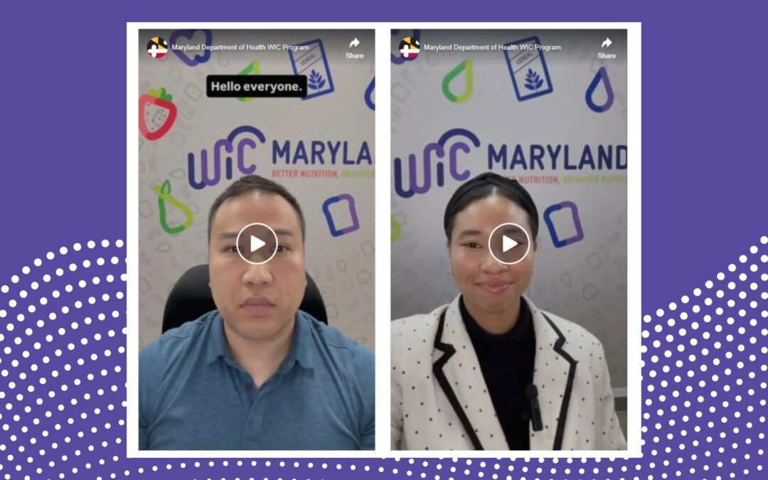 Maryland WIC is OPEN!