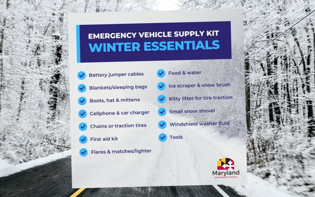 Winter Essentials – Emergency Vehicle Supply Kit Tips