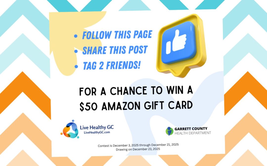 LAST CHANCE! – $50 Holiday Contest! – Connect w/ Live Healthy GC on Facebook to Enter to Win!