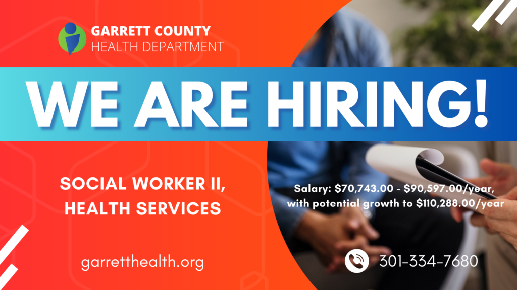 SOCIAL WORKER II, HEALTH SERVICES Banner