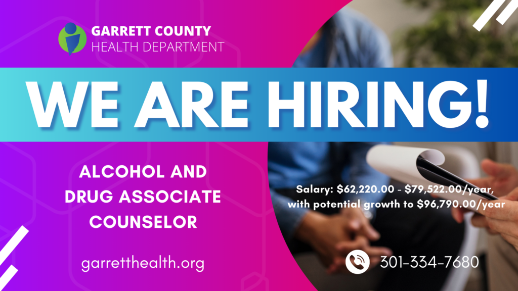 ALCOHOL AND DRUG ASSOCIATE COUNSELOR Banner