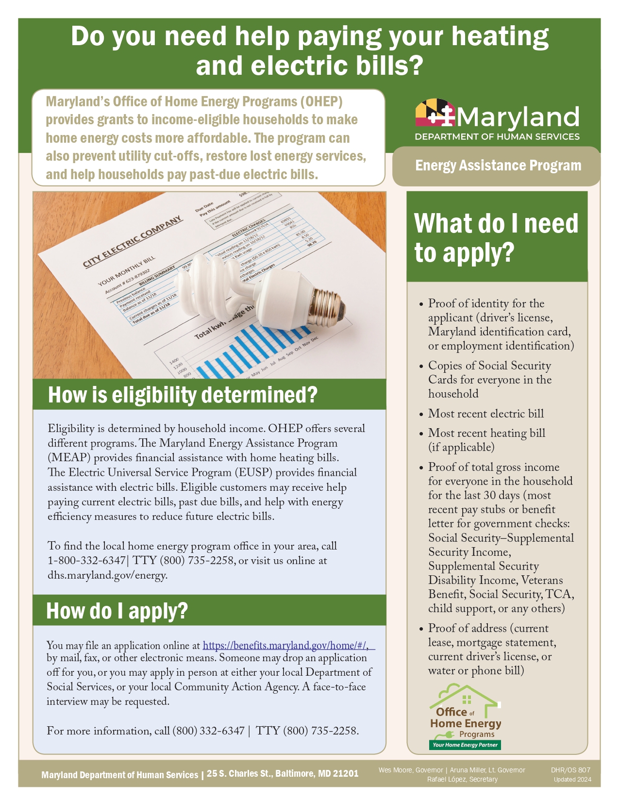 Energy Assistance Flyer - Sent