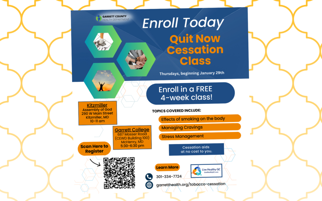 Explore These FREE Quit Now Classes Happening Today! (2/5)