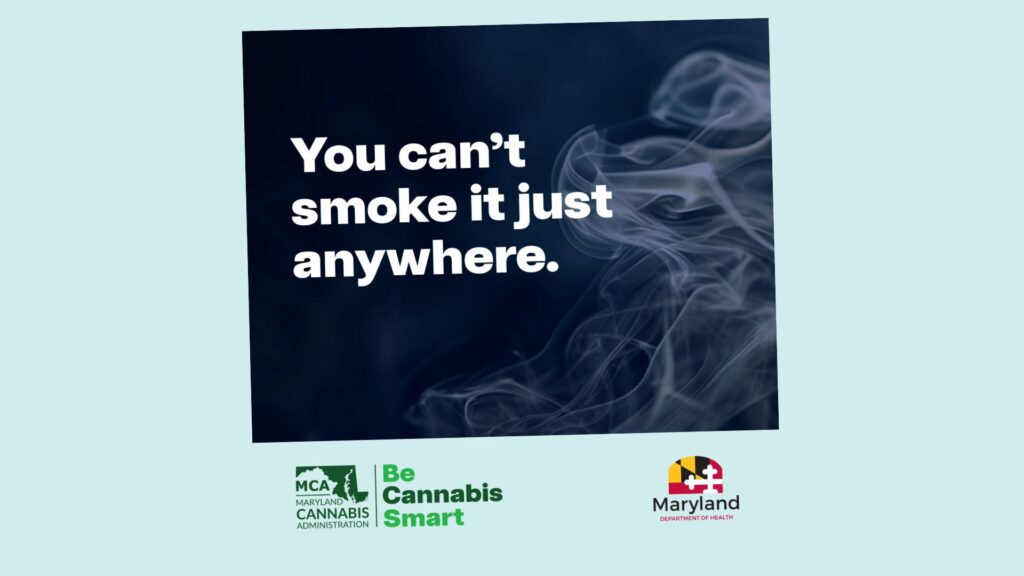 You cant smoke it just anywhere.