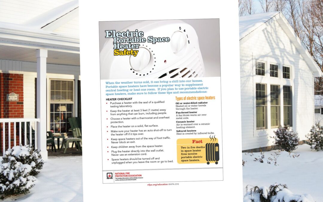 Electric Portable Space Heater Safety