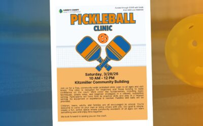 Upcoming Event Scheduled! – Kitzmiller Pickleball Clinic