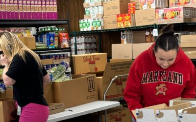 Garrett County Health Department and Students From Garrett County Public Schools Host Client-Choice Food Distribution to Support Neighbors in Need