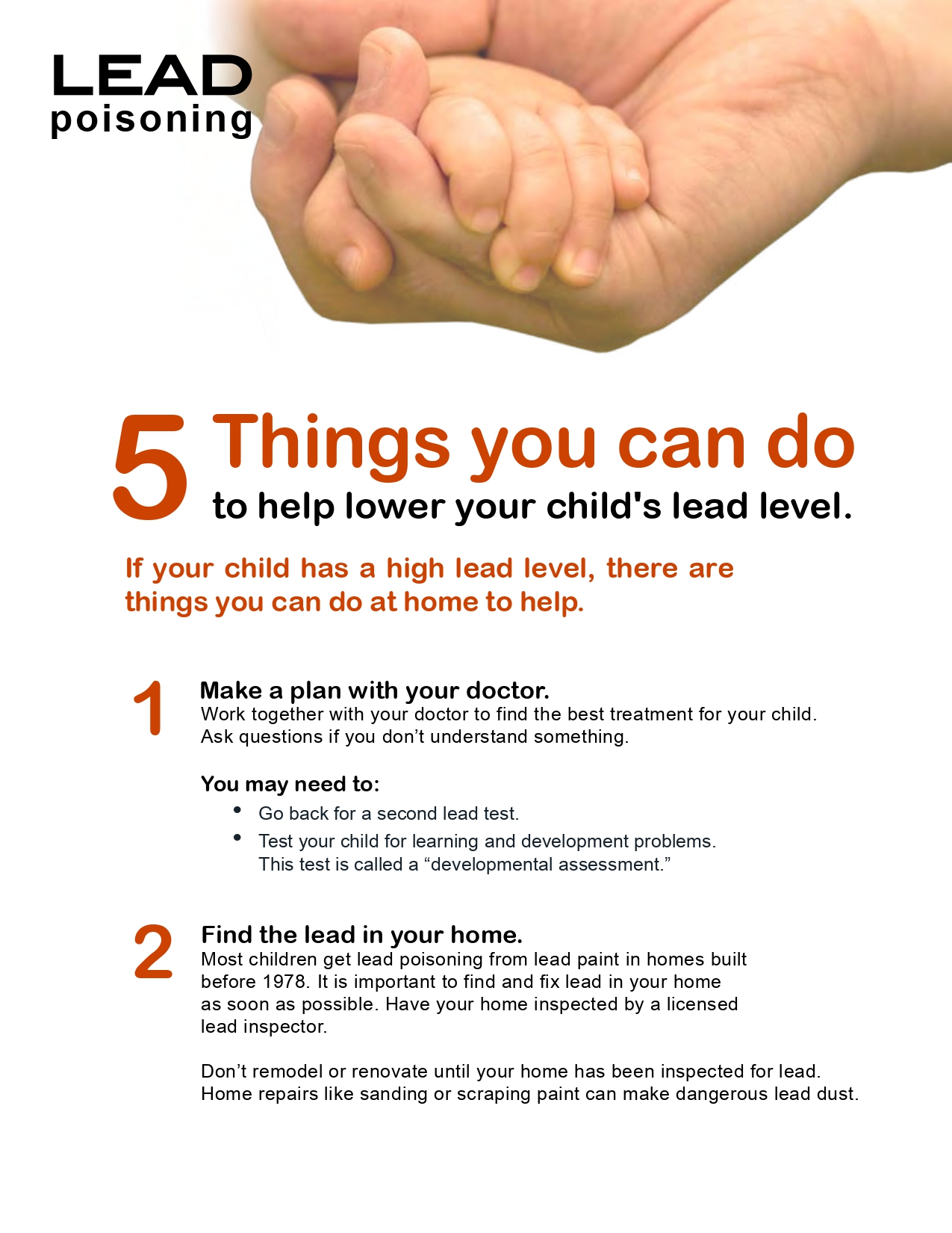 5 Things You Can Do Flyer - Part 1