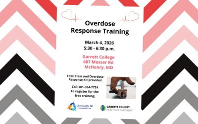 Overdose Response Training Scheduled at Garrett College