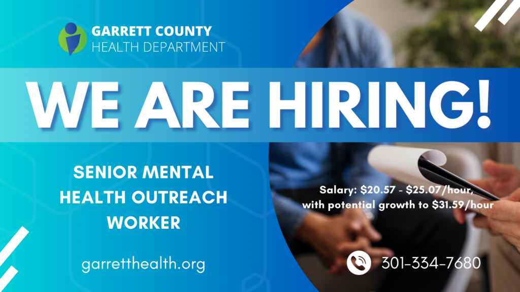 Senior Mental Health Outreach Worker Job Banner