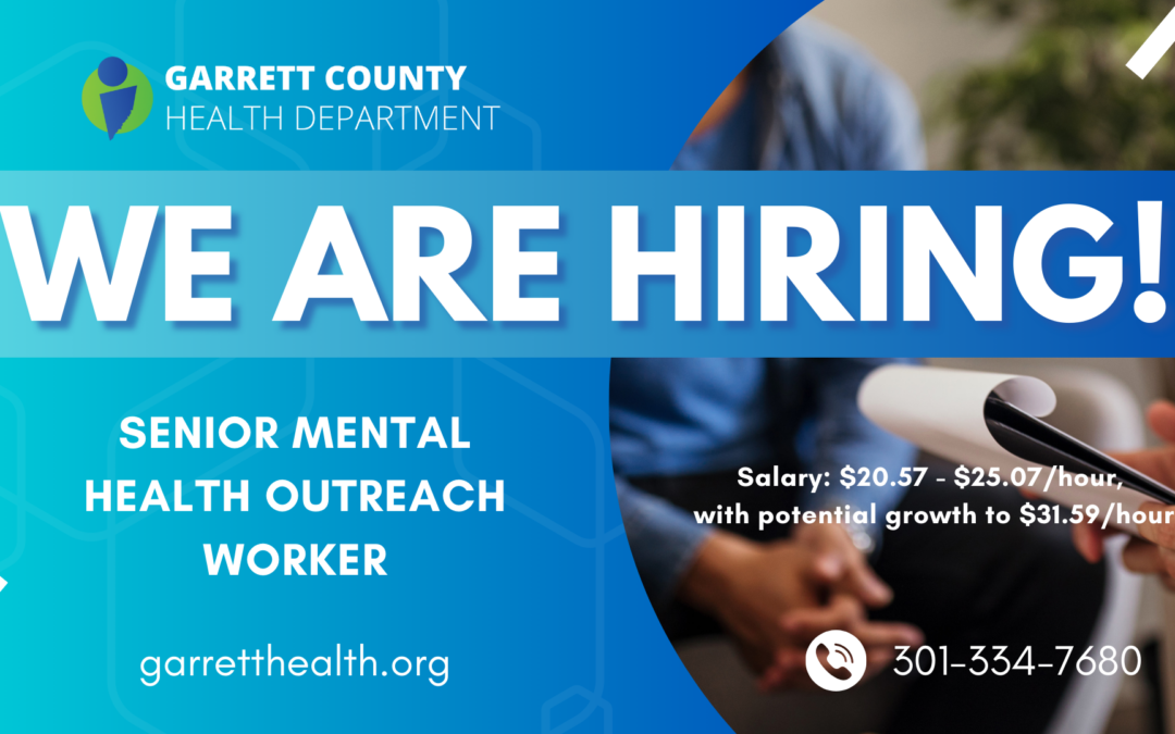 Senior Mental Health Outreach Worker Job Banner