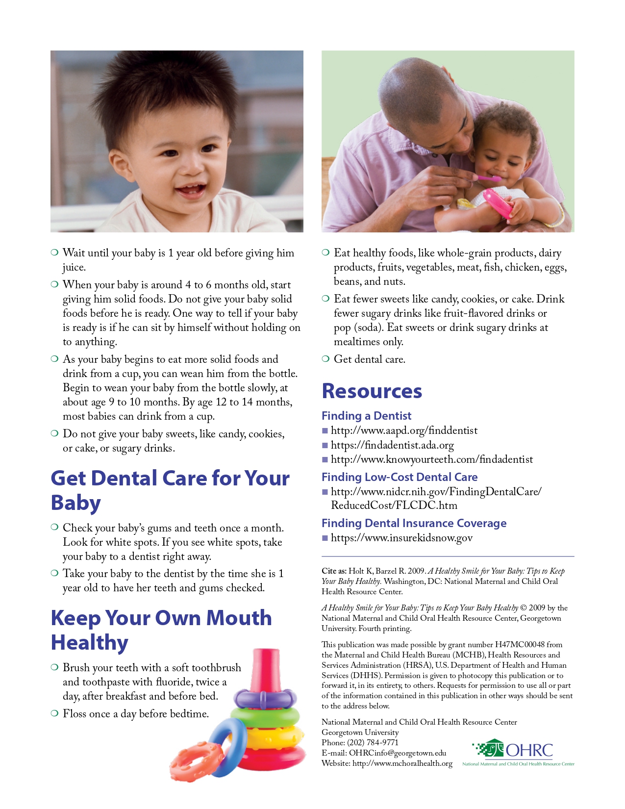 Baby Teeth Brochure - #2