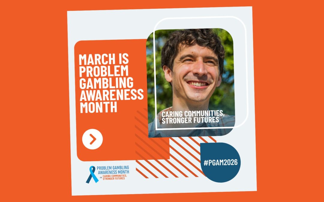 March is Problem Gambling Awareness Month - Banner