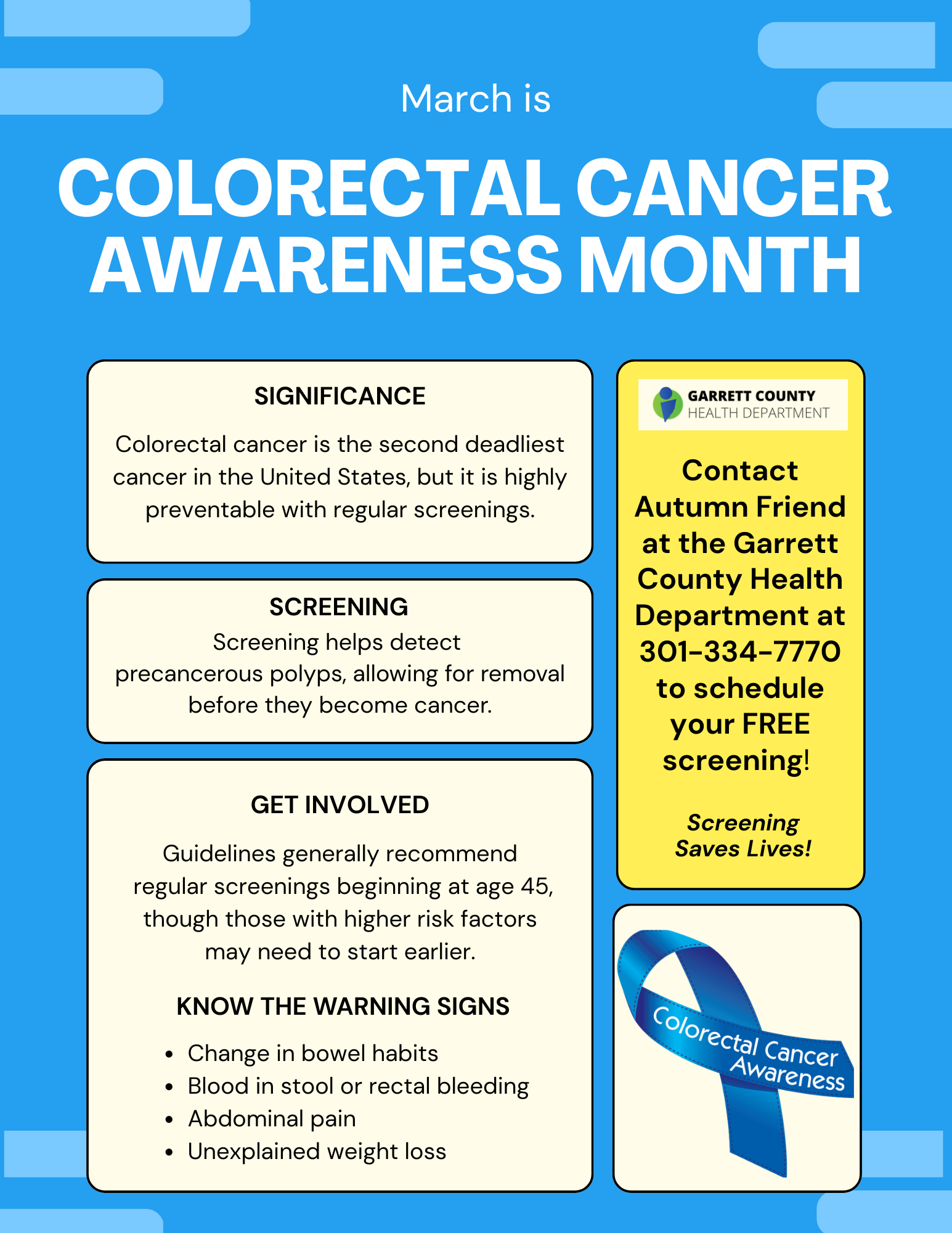 CRC Awareness Month