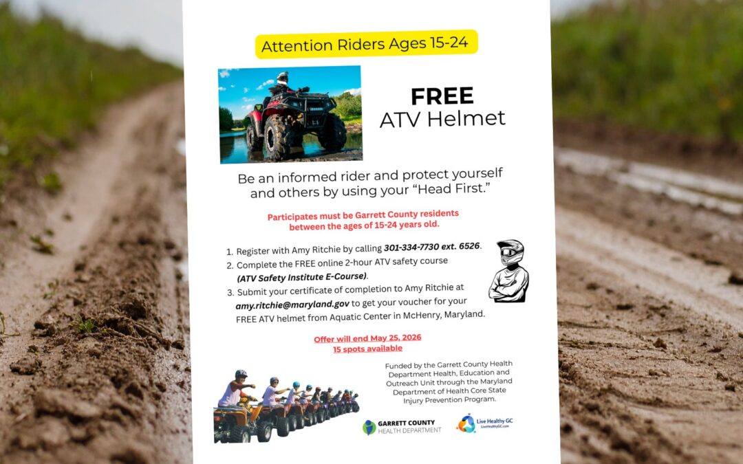FREE ATV Helmet Program Now Available for Riders Ages 15-24 (While Supplies Last)