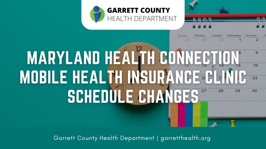 Maryland Health Connection Mobile Health Insurance Clinic Schedule Changes